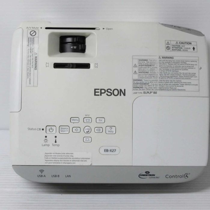 Proektor Epson EB-X27 (VGA, HDMI, USB, LAN, S-Video)