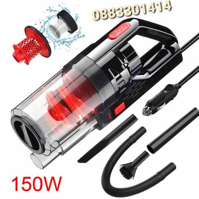 Намаление! Преносима прахосмукачка SONRU 7000Pa с мощност 150W