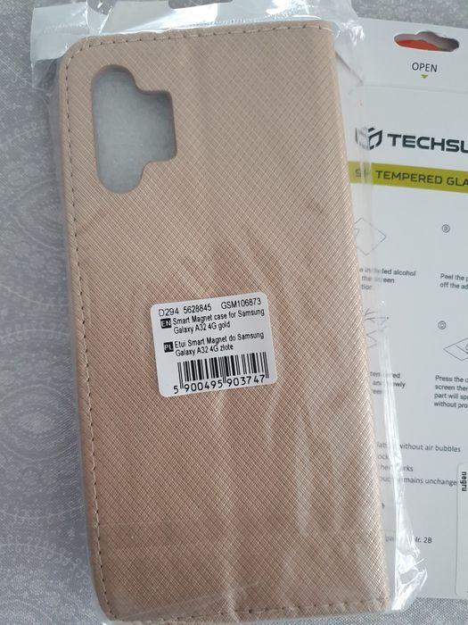 Vand husa flip ( cover book) si folie sticla samsung a32 4g