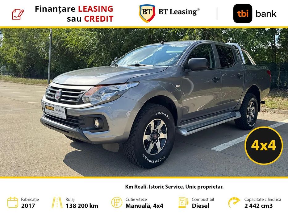 Fiat Fullback 4x4 / TVA inclus, deductibil / Istoric service