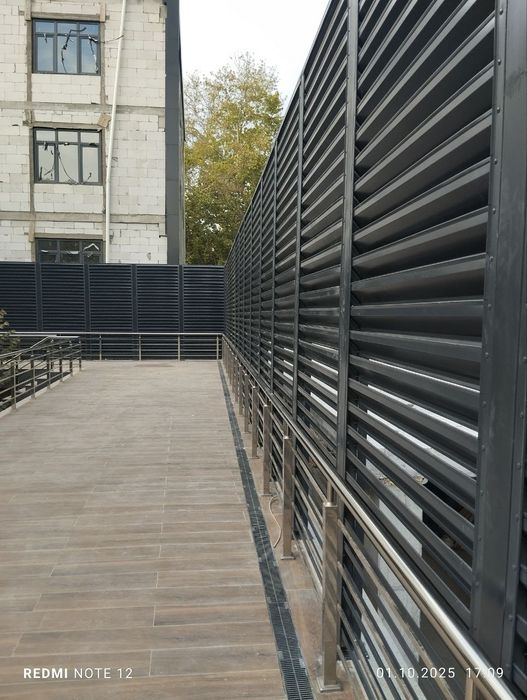 Жалюзи забор ограждения