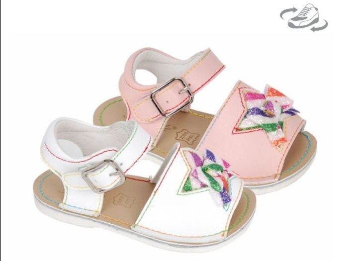 Детски сандалки ествена кожа