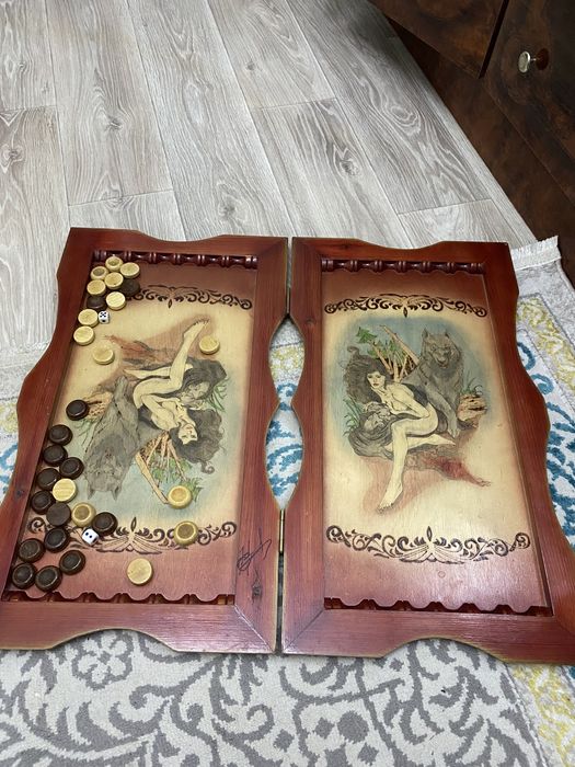 Нарды ручная работа