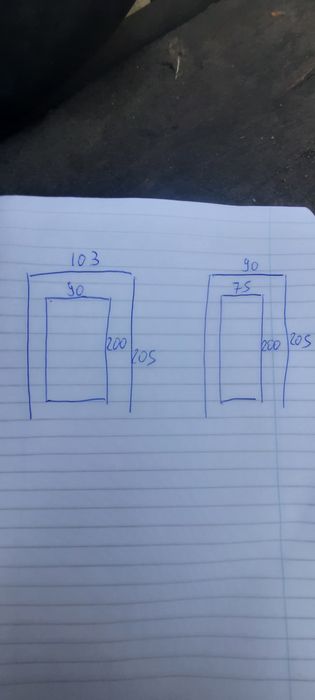 Usi interior în stare foarte bună