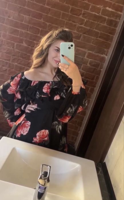 Продам шифоновое платье размер М