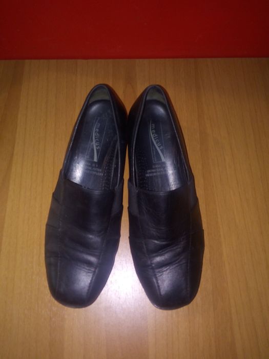 №38 GABOR и LUFTPOLSTER черна естествена кожа