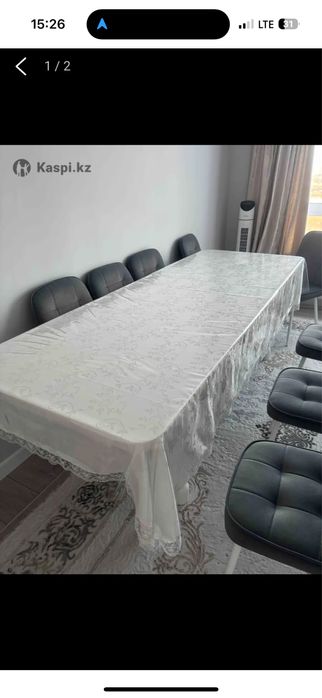 Продам столь стульями