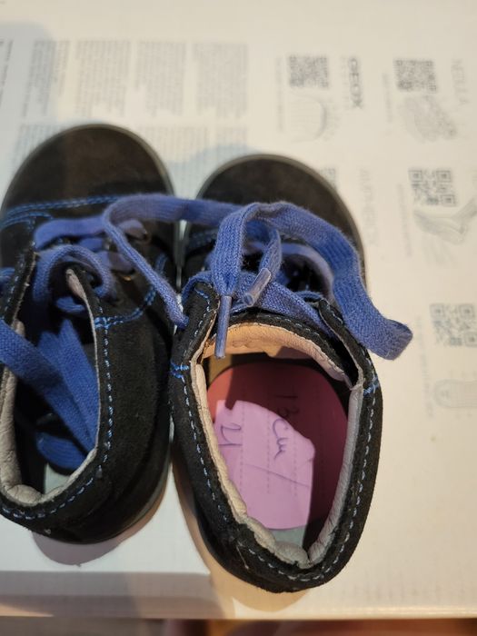 Tenisi Richter, piele intoarsa, nr.21, 13 cm i