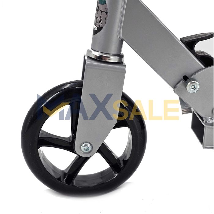 Детска тротинетка сгъваема скутер scooter сива триколка колело дете