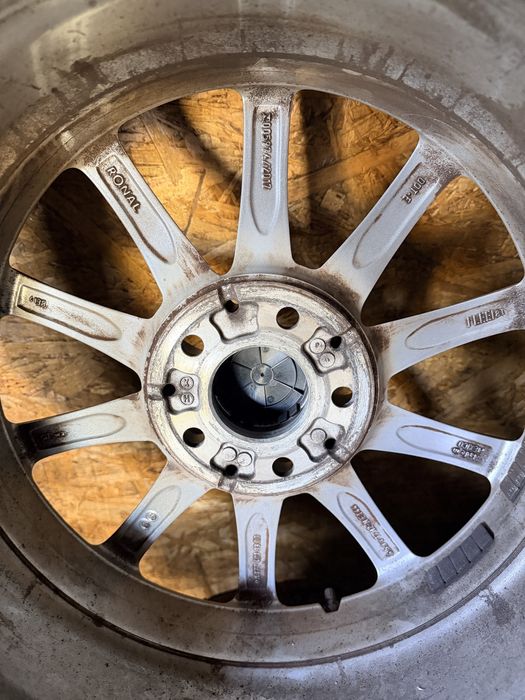 Jante originale Mercedes R17 A-Class W177 + anvelope Michelin Pilot Alpin 5 (DOT 2022)