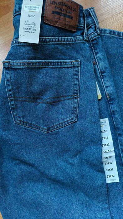 мужские джинсы Levi Strauss Signature Gold из США