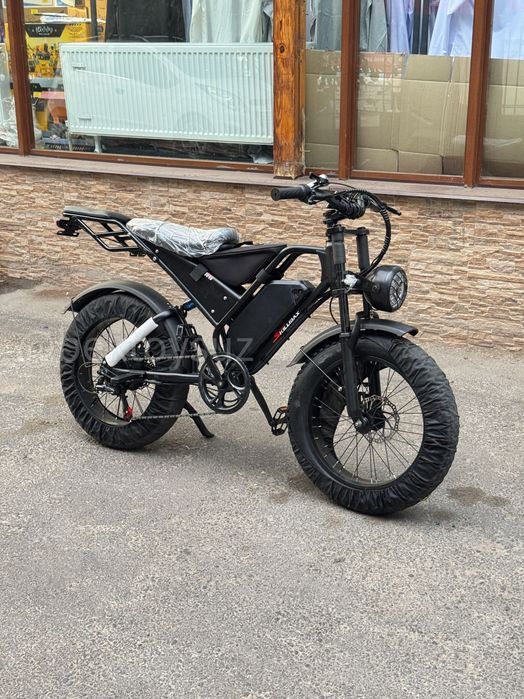 Гибридный электровелосипед Skillmax Fat Bike 48V 15Ah до 160 км
