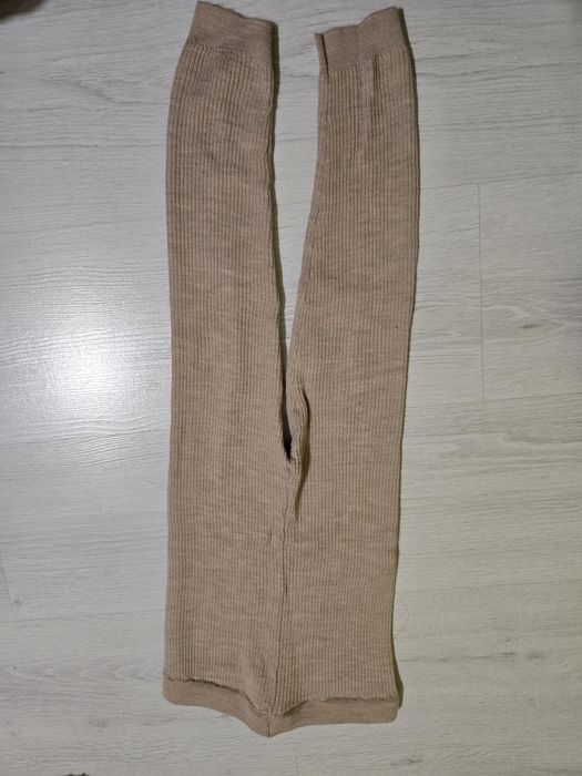 Pantaloni lana merino cu striatii