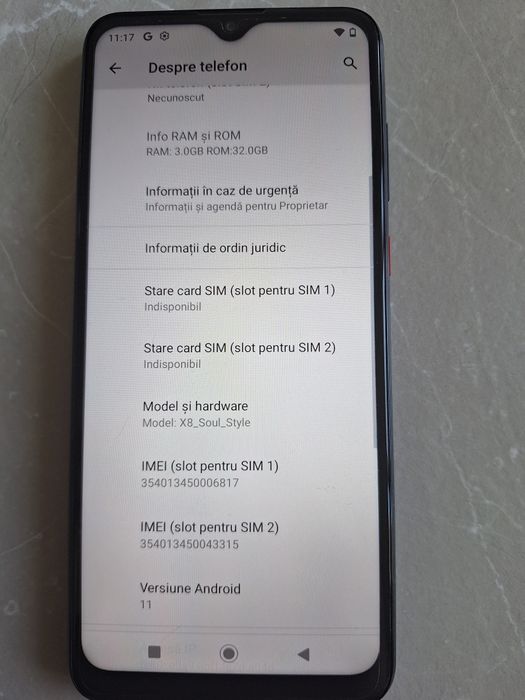 Allview Soul X8 Style, Dual SIM, Dark Blue