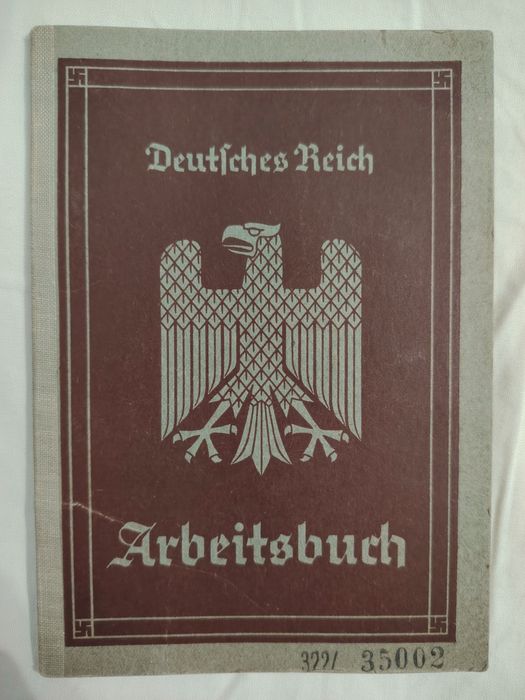 Arbeitsbuch nazist din ww2