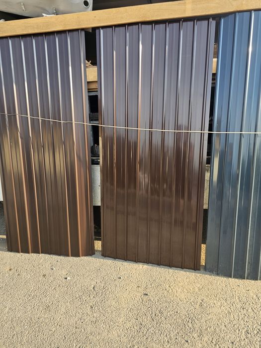 Tabla cutata pentru acoperise garduri etc Diferite Grosimi