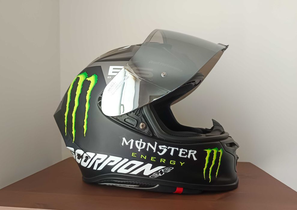 Каска Scorpion Exo R1 Air Fabio Black Matt - S