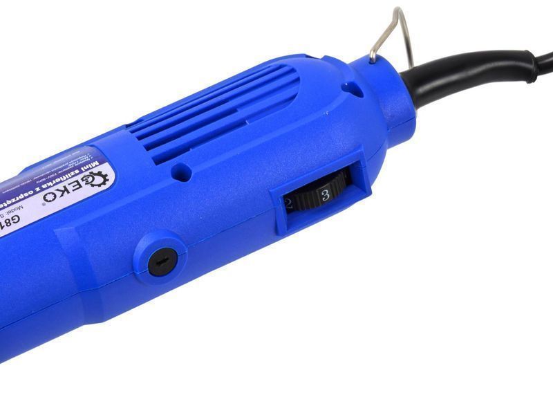 Комплект мини шлифовъчна машина с аксесоари 40 броя 220v geko