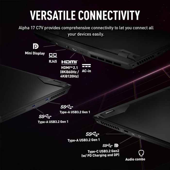 MSI ALPHA 17 AMD R9-7945HX RTX 4070 8G