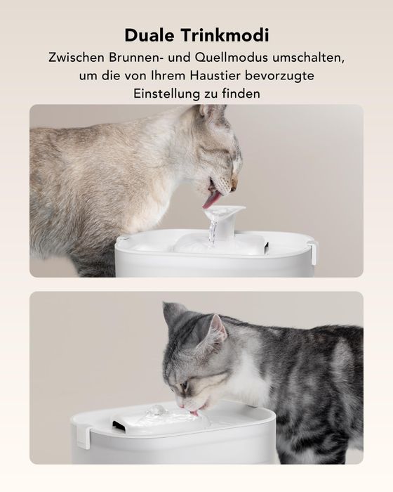 Fântână de băut pentru pisici cu pompă wireless PETLIBRO