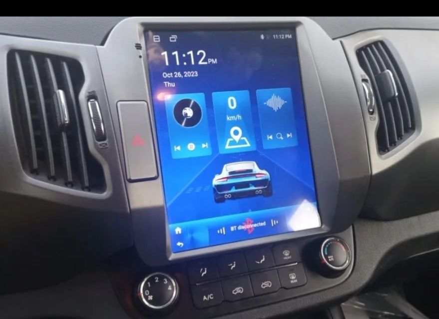 Navigatie Android Kia Sportage Tesla Waze YouTube BT