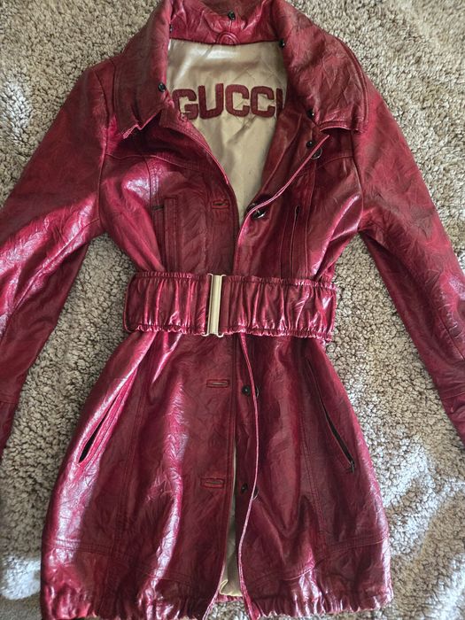 Яке манто от естествена телешка кожа