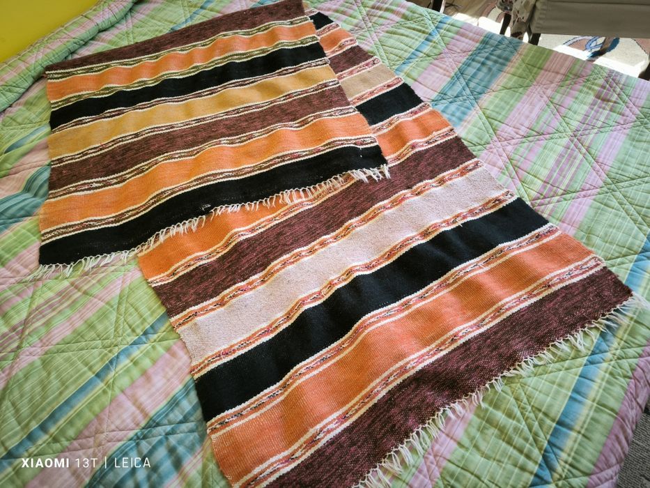Covor-Pled tesut lana traditional