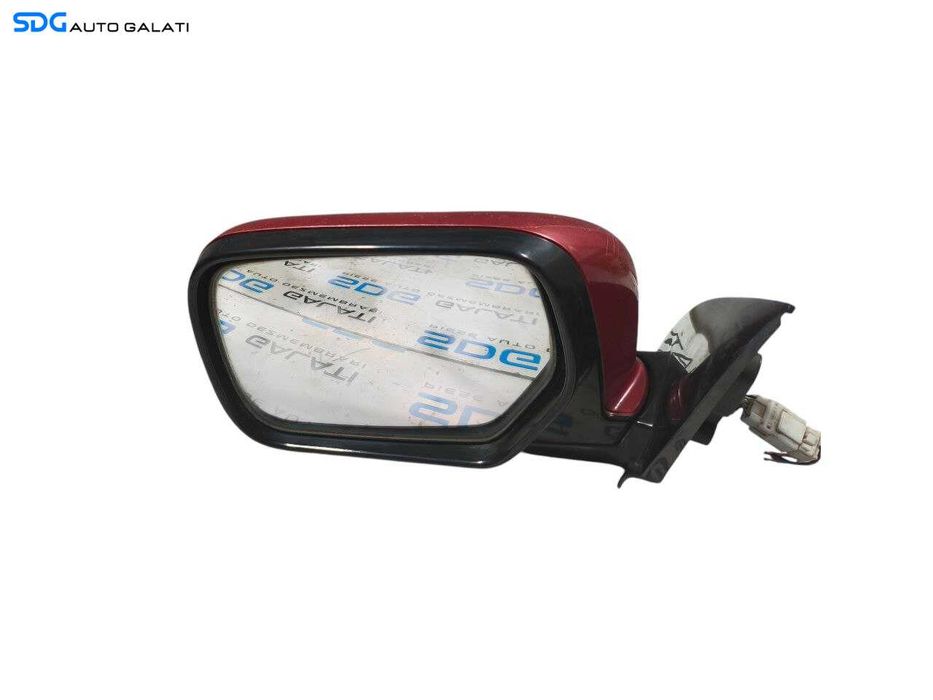 Oglinda Stanga Electrica Mitsubishi Outlander 2003 - 2008 Culoare Rosu [LR1399]