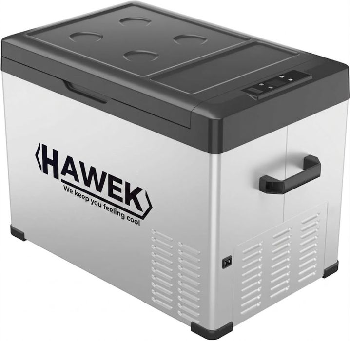 Портативен компресорен хладилник HAWEK 40L – 12V / 24V / 220V | Охлаждане и замразяване навсякъде , модел: С40