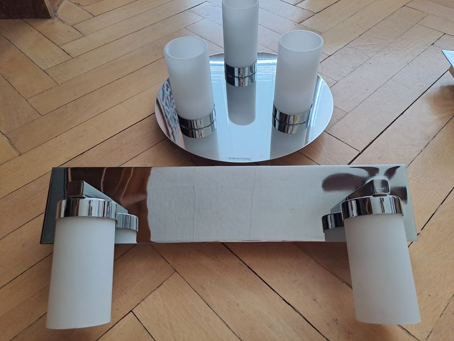 Спот лампи за таван и лампа за стена