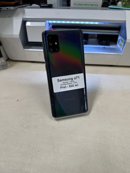 Samsung a71 / 128 gb / Impecabil ca Nou / garantie/ folie sticla cadou