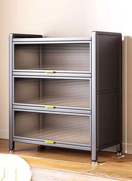 Кухонный шкаф с закрытыми полками /Yopiq polkali oshxona shkafi/Metall