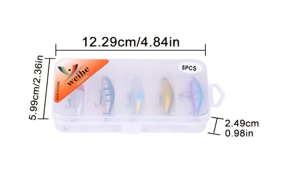 Комплект примамки за кефал 2.5 грама / Pack of lures for chub 2.5g