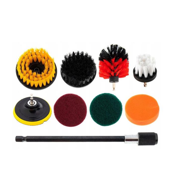 Set perii pentru curatare, 1/4" 11 piese, Verke