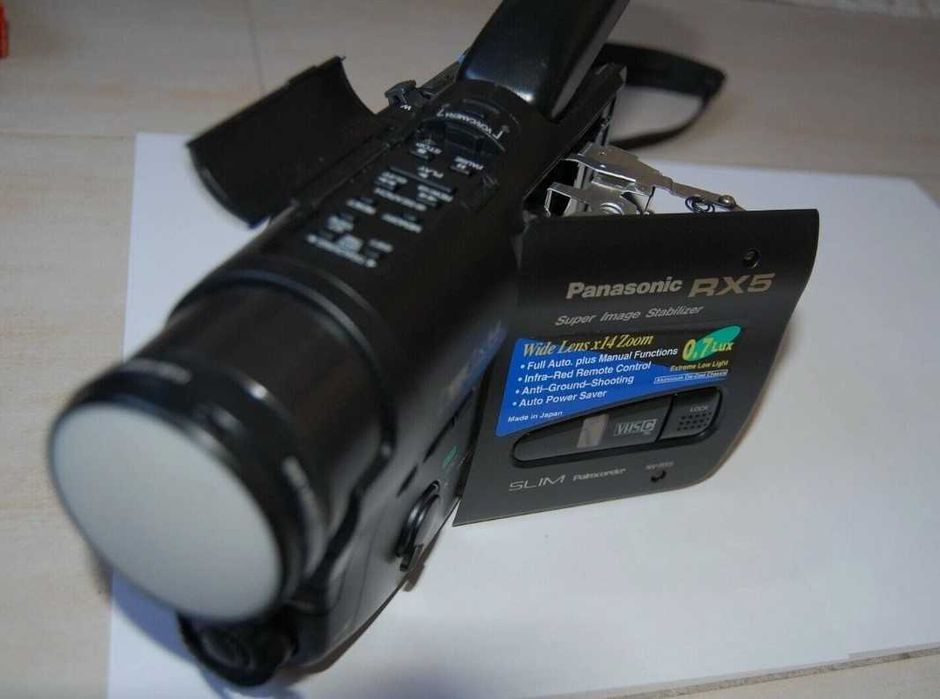 Panasonic NV-RX5 EG VHS-C Camcorder | Отлично състояние | + ПОДАРЪК