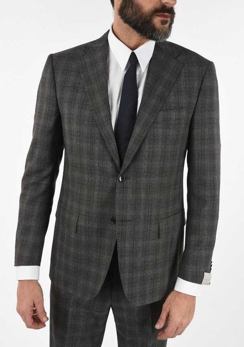 Sacou blazer 52 XL de lux Eduard Dressler lana premium super 100's