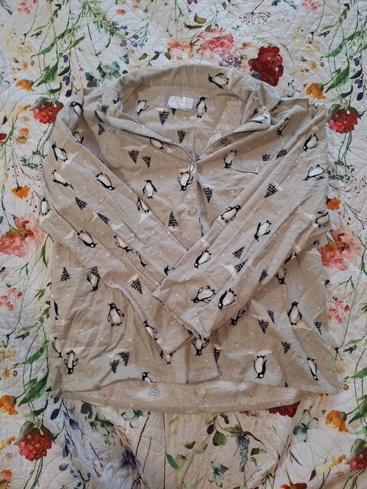 Set Pijama cu pinguini