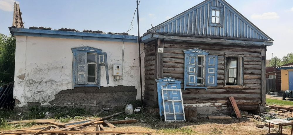 Дом на разбор деревянный каркас