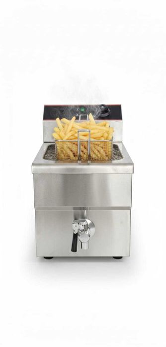 Reducere Friteuza electrica 12l cu robinet -TRANSPORT GRATUIT