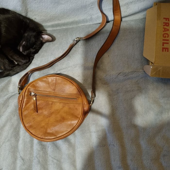 Geanta / poșeta piele, marca Urban Bag Leather,lucrată manual,nouă