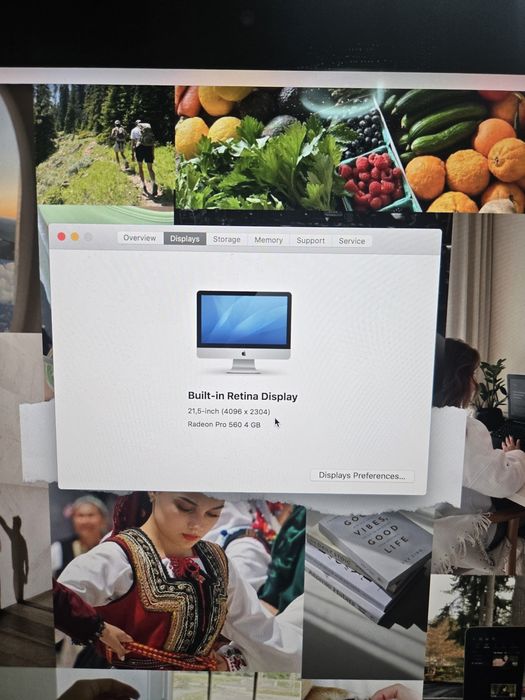 iMac Retina 4k 21.5 inch, 2017