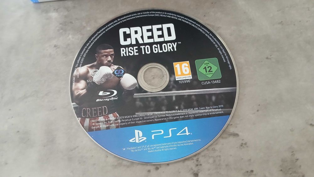 Joc VR Creed  Rise to Glory pentru ps4 VR, fara nicio zgarietura