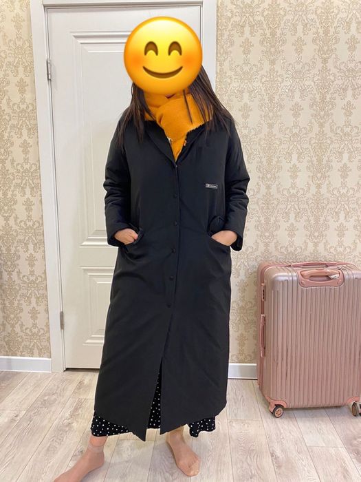 Черная зимняя куртка