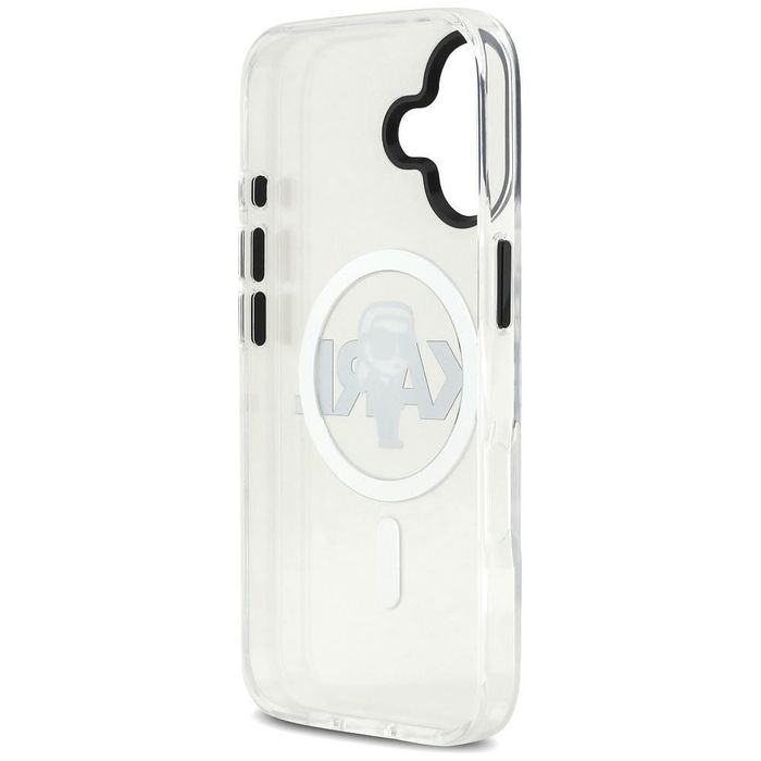Karl lagerfeld iml karl sketch logo magsafe case for iphone 17 clear