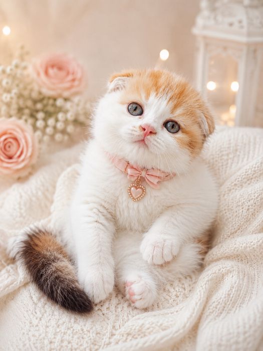 Скотиш фолд, красивые ушки