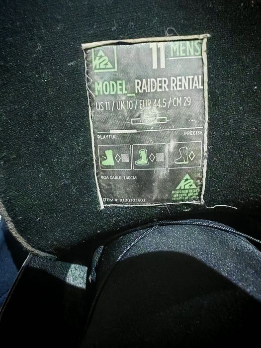 Snowboard Boots 44-44,5 K2 Raider Boa-mondo 29