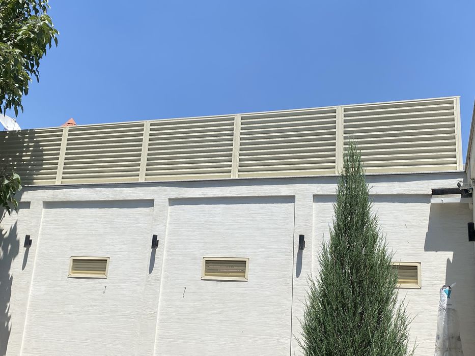 ЖАЛЮЗИ металлические jalyuzi парапет забор