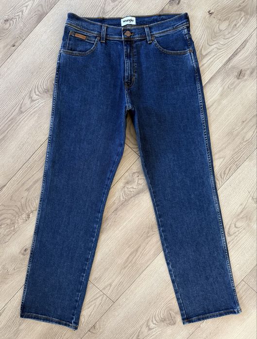 Blugi WRANGLER Texas Albastru Barbati | Marime 34 x 32 (Talie 86 cm)