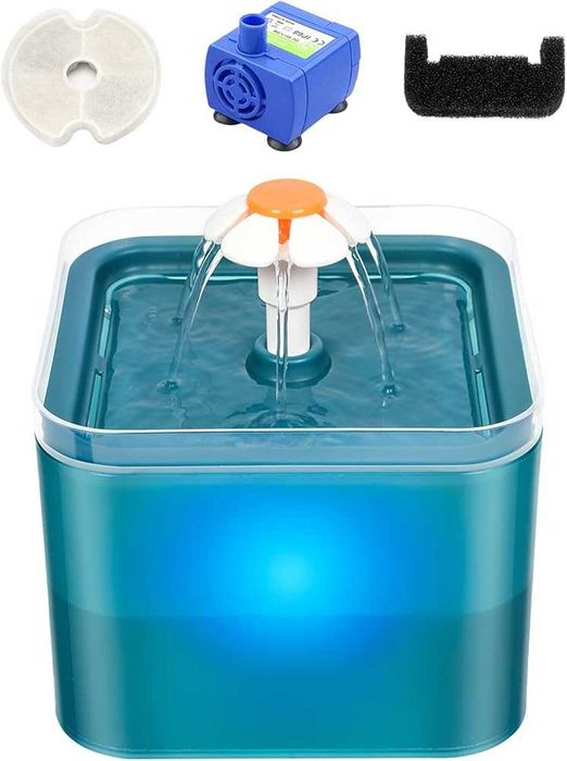 Фонтан за вода за домашни любимци Colorful Pet F2 поилка за животни