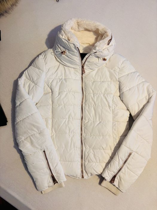 Geaca alba Zara mar S